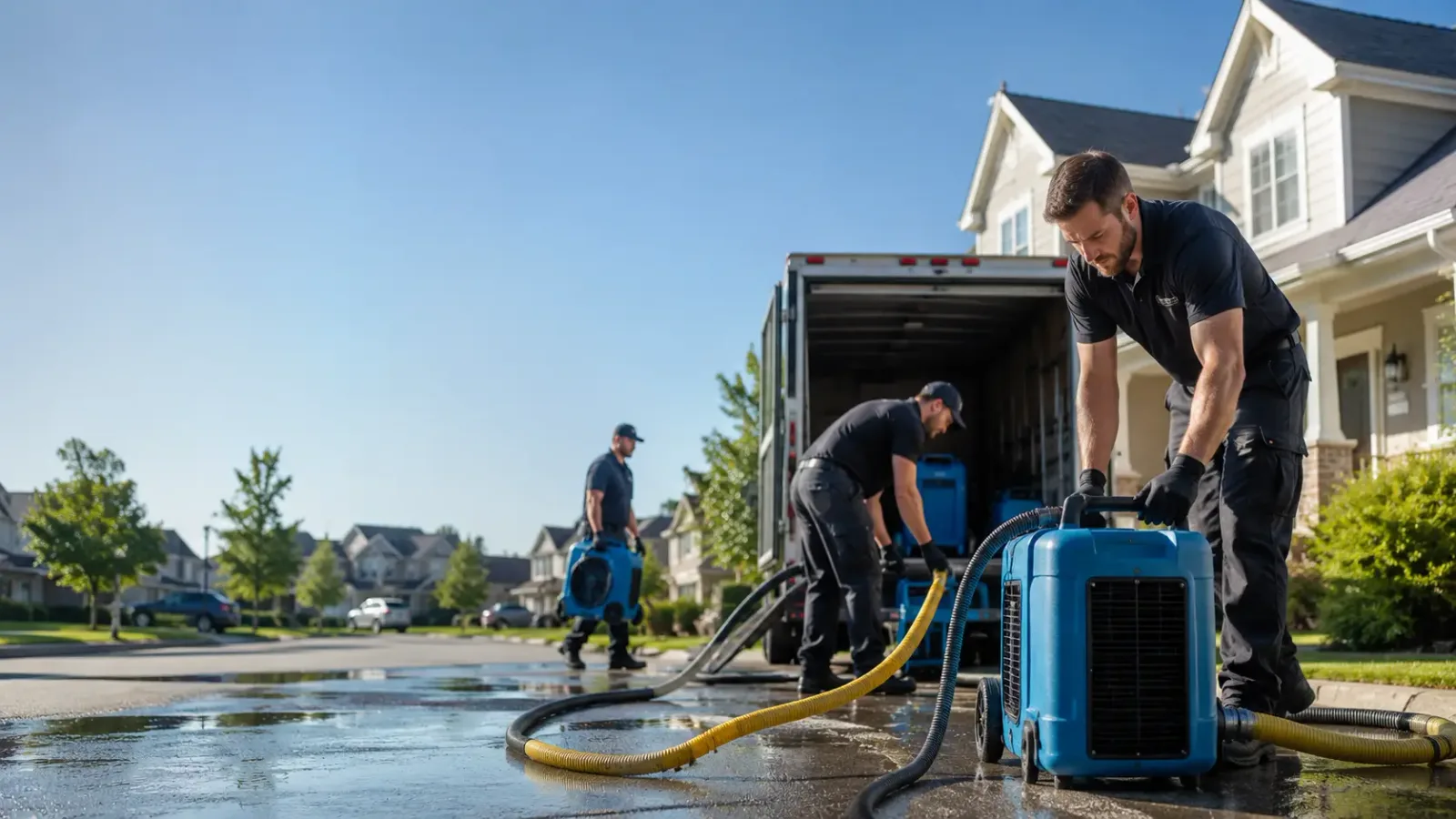 Water Damage Mitigation in Scott Air Force Base, IL
